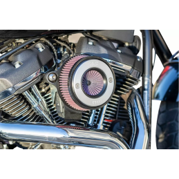 FILTRO ARIA S&S AIR STEALTH STINGER™ CROMATO HARLEY DAVIDSON FLH FLT TOURING M-EIGHT 17-24