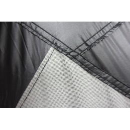 MOTORRADABDECKUNG DEFENDER DELUXE GRAU/SCHWARZ