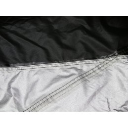 DEFENDER® 400 ALL WHEATER MOTORCYCLE COVER GREY/BLACK