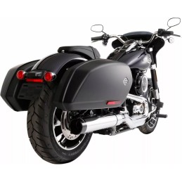 SCARICO MARMITTA RINEHART SLIP-ON 4 " CROMATO/NERO HARLEY DAVIDSON FLSB SPORT GLIDE 18-21