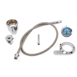 PRESSION D'HUILE JAUGE KIT CHROME HARLEY DAVIDSON TWIN CAM 00-17