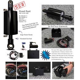 MONO HINTERER STOSSDÄMPFER EINSTELLBAR PLATINUM HARLEY DAVIDSON SOFTAIL M-EIGHT 18-24