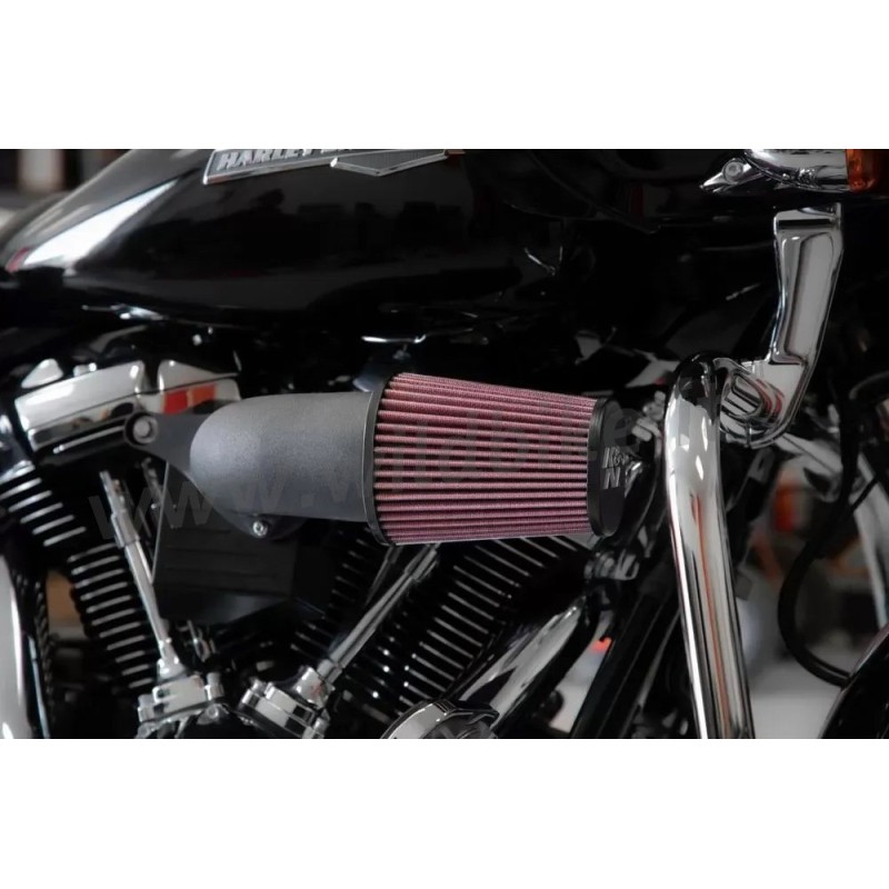 BLACK AIR FILTER KIT K&N AIRCHARGER®  HARLEY DAVIDSON SOFTAIL M-EIGHT 18-24