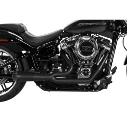 AUSPUFF 2-INTO-1 TBR COMP-S INOX SCHWARZ HARLEY DAVIDSON FLSB SPORT GLIDE M-EIGHT 18-24
