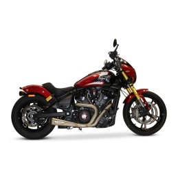 EXHAUST 2-INTO-1 TBR COMPETITION S2 INOX INDIAN SCOUT 2025