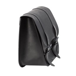 BORSA LATERALE IN PELLE DELUXE 30LT PER HARLEY DAVIDSON XL SPORTSTER 04-13