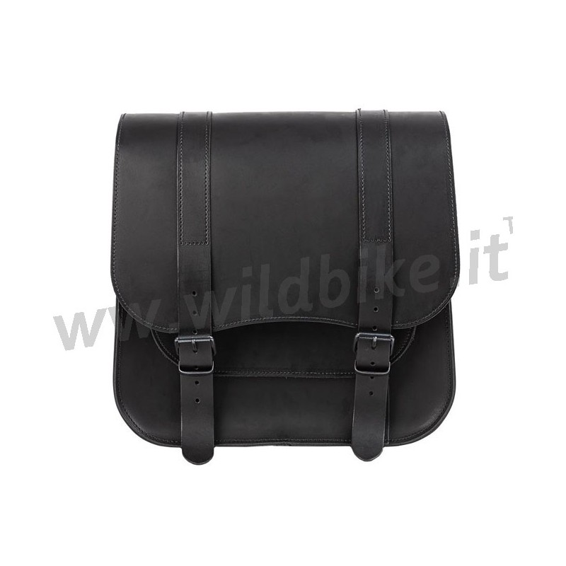 TASCHE SEITLICH LEDER DELUXE 30LT HARLEY DAVIDSON FXS FLS SOFTAIL 1986-17