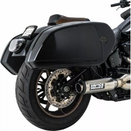 SYSTÈME D'ÉCHAPPEMENT VANCE & HINES SUPERSPORT 2-1 BRUSHED INOX HARLEY DAVIDSON SOFTAIL 2018-2026