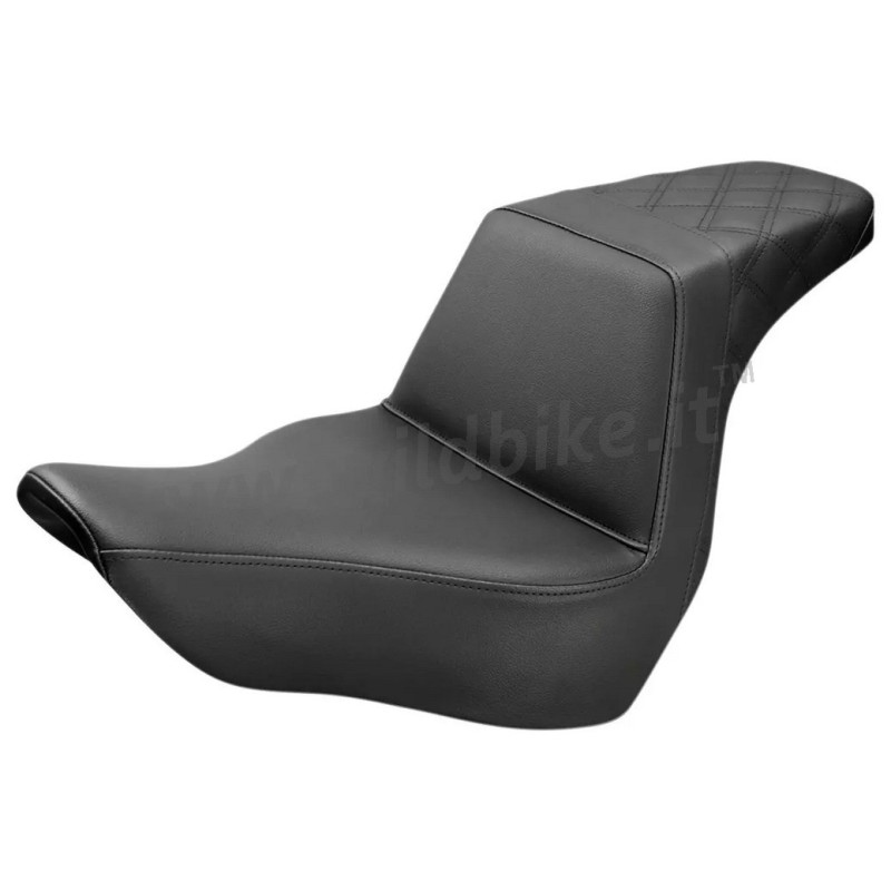 SELLA COMFORT STEP-UP™ REAR DIAMOND AL GEL HARLEY DAVIDSON FLSB FXLR SOFTAIL 2018-25