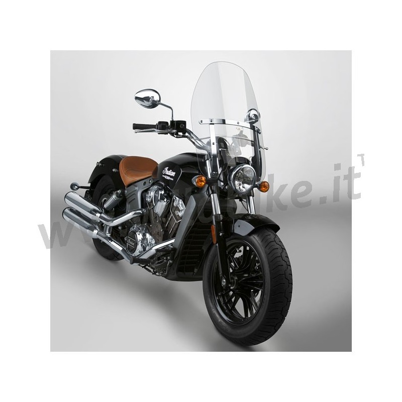 PARABREZZA CUSTOM HEAVY DUTY 19" TRASPARENTE INDIAN SCOUT 2015-22