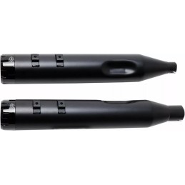 POT D'ECHAPPEMENTS SLIP-ON S&S MK45 THRUSTER NOIR HARLEY DAVIDSON FLH/FLT TOURING 2017-25