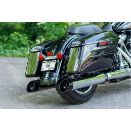 POT D'ECHAPPEMENTS SLIP-ON S&S MK45 CUTLASS CB HARLEY DAVIDSON FLH/FLT TOURING 2017-25