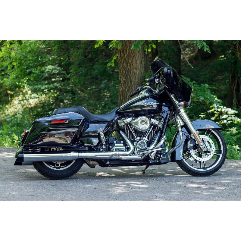 POT D'ECHAPPEMENTS SLIP-ON S&S MK45 CUTLASS CB HARLEY DAVIDSON FLH/FLT TOURING 2017-25