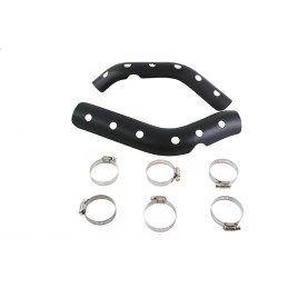 BLACK HEAT SHIELD DRILLED FOR MANIFOLDS OEM 67512-86 HARLEY DAVIDSON XL SPORTSTER 86-03