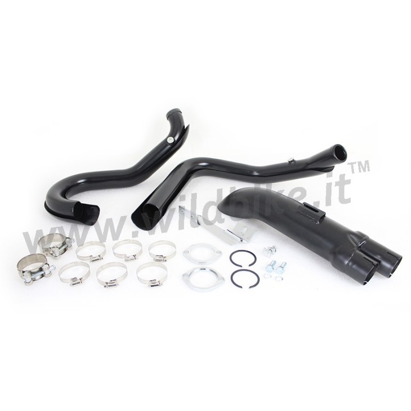 POT D'ÉCHAPPEMENT 2EN1 TURN-OUT PERFORMANCE NOIR HARLEY DAVIDSON XL SPORTSTER 2014-22