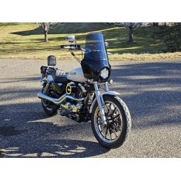 POT D'ÉCHAPPEMENT 2EN1 MEGAPHON CONIQUE CHROME HARLEY DAVIDSON XL SPORTSTER 04-13