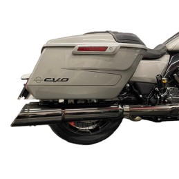 AUSPUFFANLANGEN TAB SLIP-ON 50 CAL TORCHED HARLEY DAVIDSON FLH/FLT TOURING 2017-25