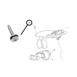 PUMPENSCHRAUBENSATZ UND TANKDECKELDICHTUNG HARLEY DAVIDSON FXS FLS SOFTAIL 08-17