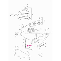 O-RING-DICHTUNG DER KRAFTSTOFFLEITUNG OEM 11323A HARLEY DAVIDSON FXS/FLS SOFTAIL 08-17