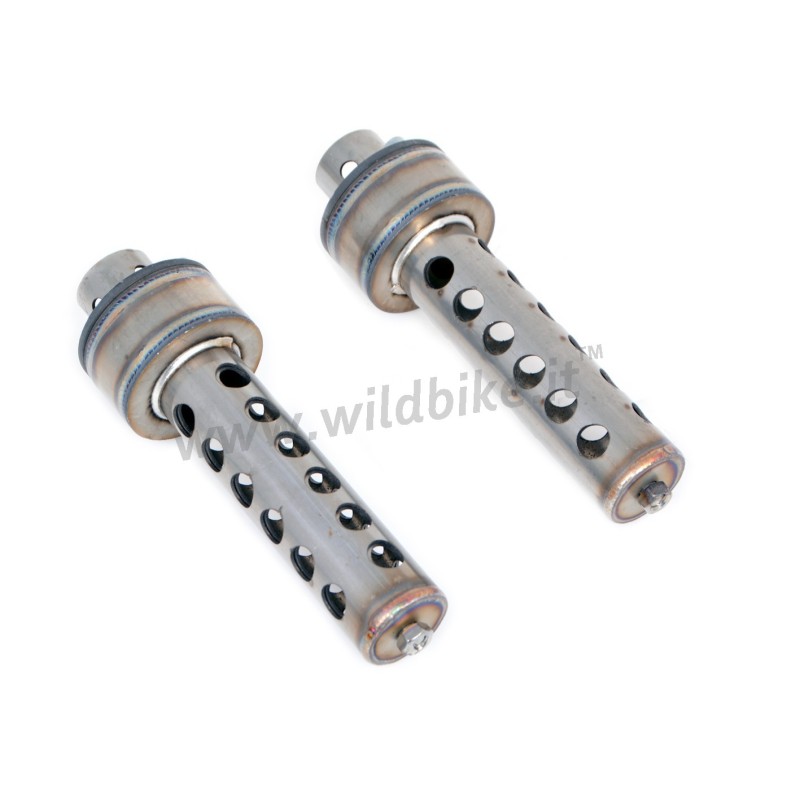 SET DB-KILLER 48 MM VARIABLER KLANG SCHALLDÄMPFER AUSPUFF MOTORRAD UND HARLEY DAVIDSON