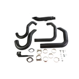 AUSPUFF SYSTEM 2IN1 TURN-OUT PERFORMANCE SCHWARZ HARLEY DAVIDSON SPORTSTER 1986-03