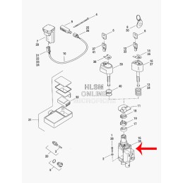 IGNITION SWITCH BLOCK OEM 71572-06HARLEY DAVIDSON FLH FLT TOURING 2006-13