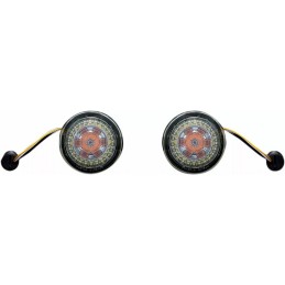 INSERTI INDICATORI DI DIREZIONE FRECCE DINAMICHE LED PROBEAM HARLEY DAVIDSON  FLH FLT TOURING 2017-25