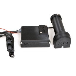 BLACK EXHAUSTS SYSTEM MCJ 2INTO2 BIG SHORT 90 EU APPROVED HARLEY DAVIDSON RH 975 NIGHTSTER 2022-2024