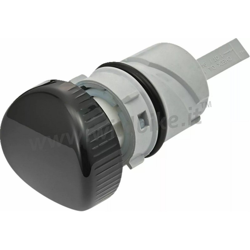 JAUGE DE REMPLISSAGE DE RESERVOIR D'HUILE POP-UP OEM 63000-04B NOIR HARLEY DAVIDSON XL SPORTSTER 04-21