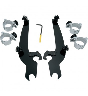 PARABREZZA SPORTSHIELD DEL REY NERO FUMO HARLEY DAVIDSON XL SPORTSTER 86-21