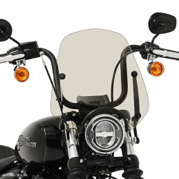 PARABREZZA SPORTSHIELD DEL REY SOLAR HARLEY DAVIDSON SOFTAIL FXBB STREET BOB 18-24