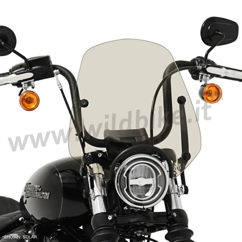 WINDSCHUTZSCHEIBEN DEL REY SPORTSHIELD SOLAR HARLEY DAVIDSON SOFTAIL FXBB STREET BOB 18-24