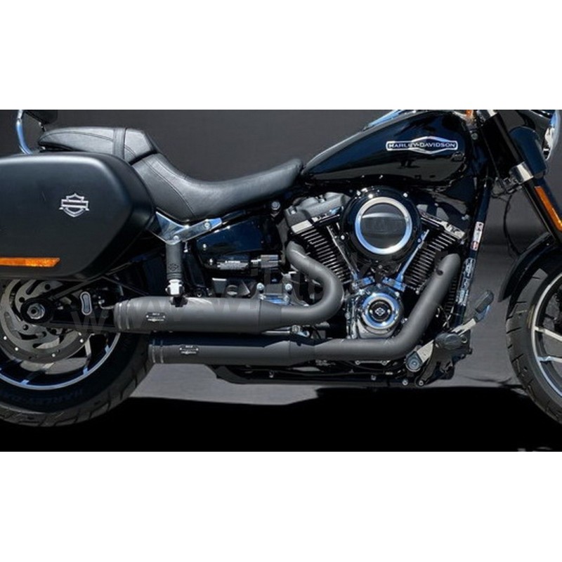 POTS D'ÉCHAPPEMENT MCJ BIG SHORT APPROUVÉ EU HARLEY DAVIDSON FXLRST LOW RIDER ST 2022-25