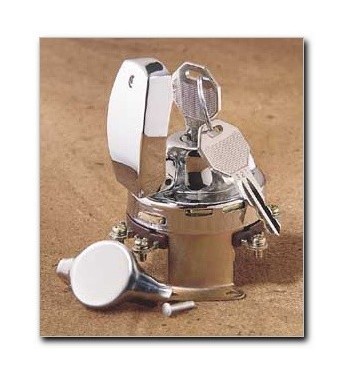 BLOCCHETTO DI ACCENSIONE CROMATO DASH PER HARLEY DAVIDSON