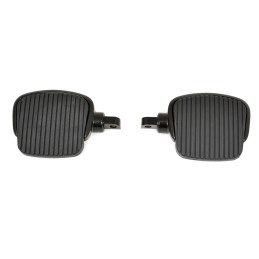 FOOTBOARDS CLASSIC MINI COMFORT RUBBER STYLE 4" BLACKS FOR HARLEY DAVIDSON