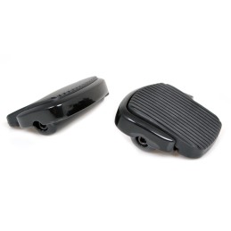 FOOTBOARDS CLASSIC MINI COMFORT RUBBER STYLE 4" BLACKS FOR HARLEY DAVIDSON