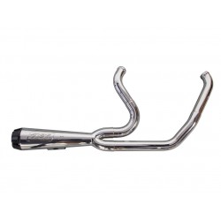 AUSPUFF 2-INTO-1 TBR COMPETITION S2 INOX GLANZ HARLEY DAVIDSON FLSB SPORT GLIDE 2018-25