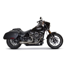 POT D'ÉCHAPPEMENT 2-EN-1TBR COMPETITION S2 INOX BR HARLEY DAVIDSON FLSB SPORT GLIDE 2018-25