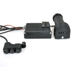 SCARICHI MARMITTE SLIP-ON MCJ ROYAL 80 OMOLOGATI CROMATI HARLEY DAVIDSON FXD DYNA 06-17