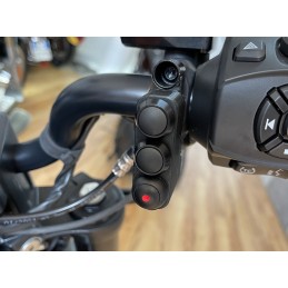 POTS D'ÉCHAPPEMENTS MCJ ROYAL 80 SLIP-ON APPROUVÉ EU CHROME HARLEY DAVIDSON XL SPORTSTER 04-13