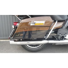 POTS D'ÉCHAPPEMENTS MCJ EDITION 100 SLASH DOWN SLIP-ON APPROUVÉ EU HARLEY DAVIDSON FLH FLT TOURING 21-25