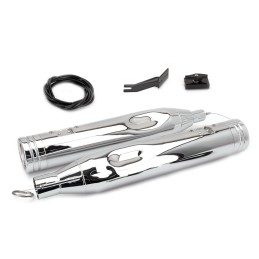 EXHAUSTS MUFFLERS MCJ SLIP-ON EDITION 120 EU APPROVED HARLEY DAVIDSON FLH FLT TOURING 95-16