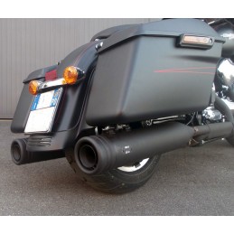 EXHAUSTS MUFFLERS MCJ SLIP-ON EDITION 120 EU APPROVED HARLEY DAVIDSON FLH FLT TOURING 2017-2020