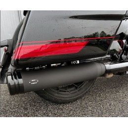 EXHAUSTS MUFFLERS MCJ SLIP-ON EDITION 120 EU APPROVED HARLEY DAVIDSON FLH FLT TOURING 17-20