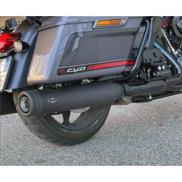 AUSPUFF MCJ EDITION 120 SLIP-ON EU ZUGELASSEN HARLEY DAVIDSON FLH FLT TOURING 17-20