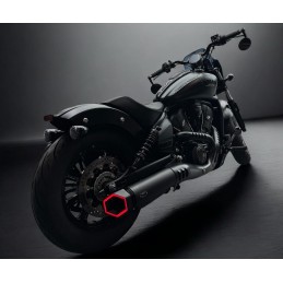 SCARICO MCJ 2IN1 SLIP-ON EDITION 100 OMOLOGATO INDIAN SCOUT 2025-2026