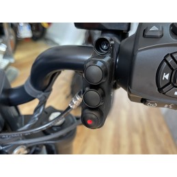 SYSTEME D'ÉCHAPPEMENTS MCJ ROYAL COURT APPROUVÉ EU CHROME HARLEY DAVIDSON SOFTAIL FXSB BREAKOUT 13-17