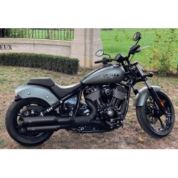 SCARICHI MARMITTE MCJ RACE 90 2IN2 SLIP-ON OMOLOGATI INDIAN CHIEF 2021-2026