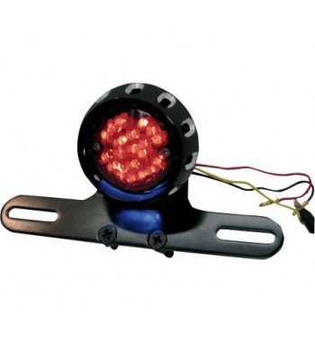 FANALINO POST. CUSTOM BOBBER LED NERO MOTO CUSTOM E HARLEY