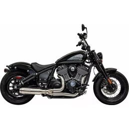 AUSPUFFANLAGEN 2IN1 BASSANI 4" OD CHROM INDIAN CHIEF 2021-2026
